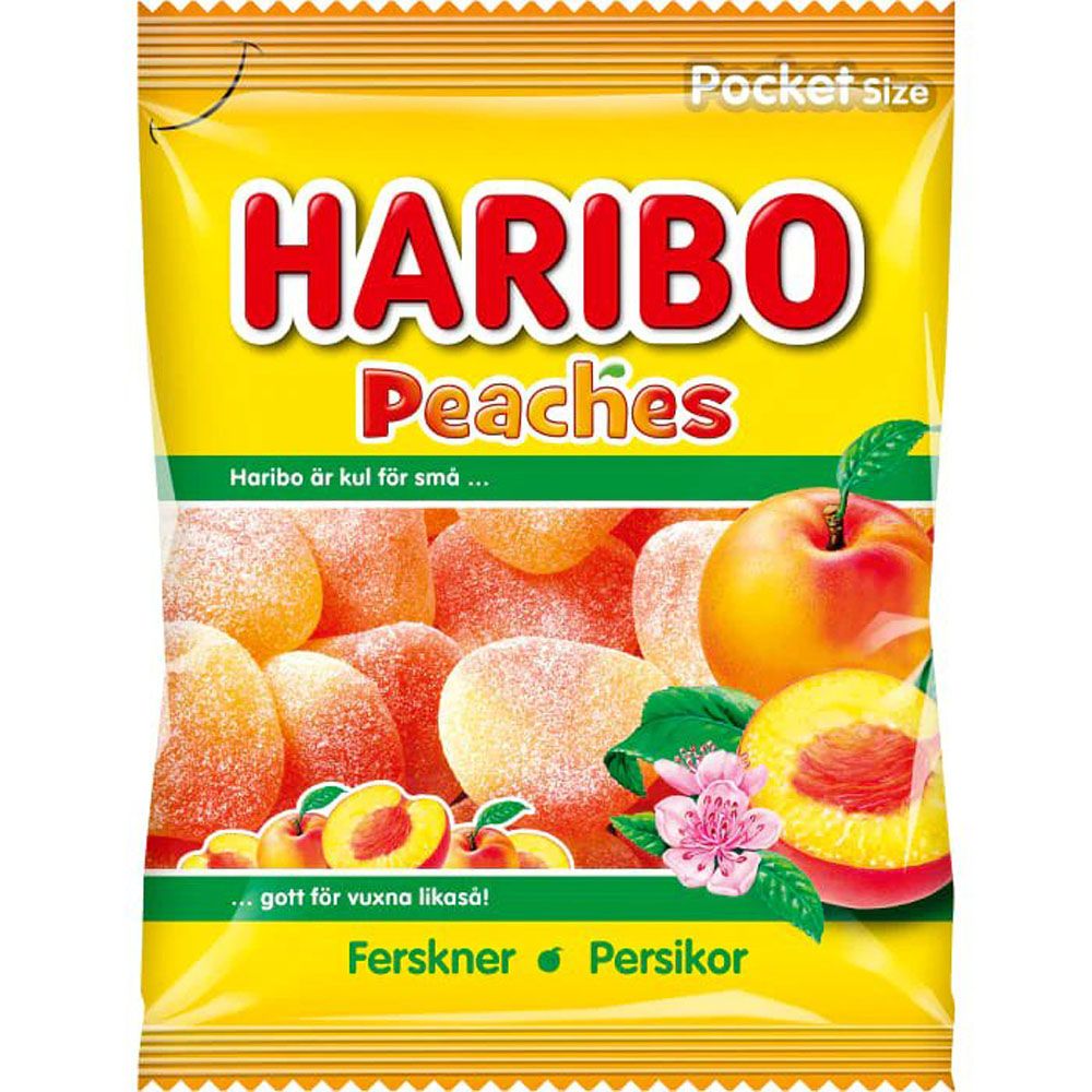 Haribo persikor 80 g