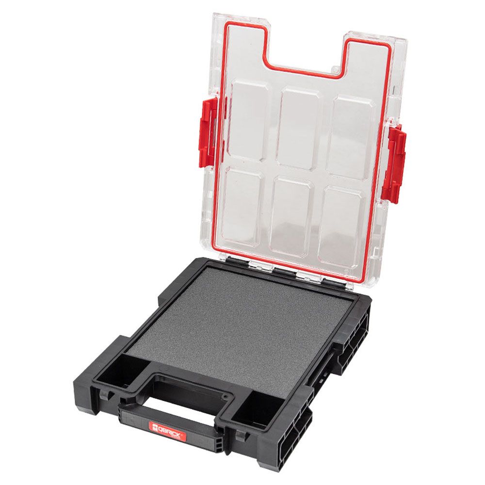 Patrol Qbrick System ONE stapelbar låda med formbart skuminlägg M