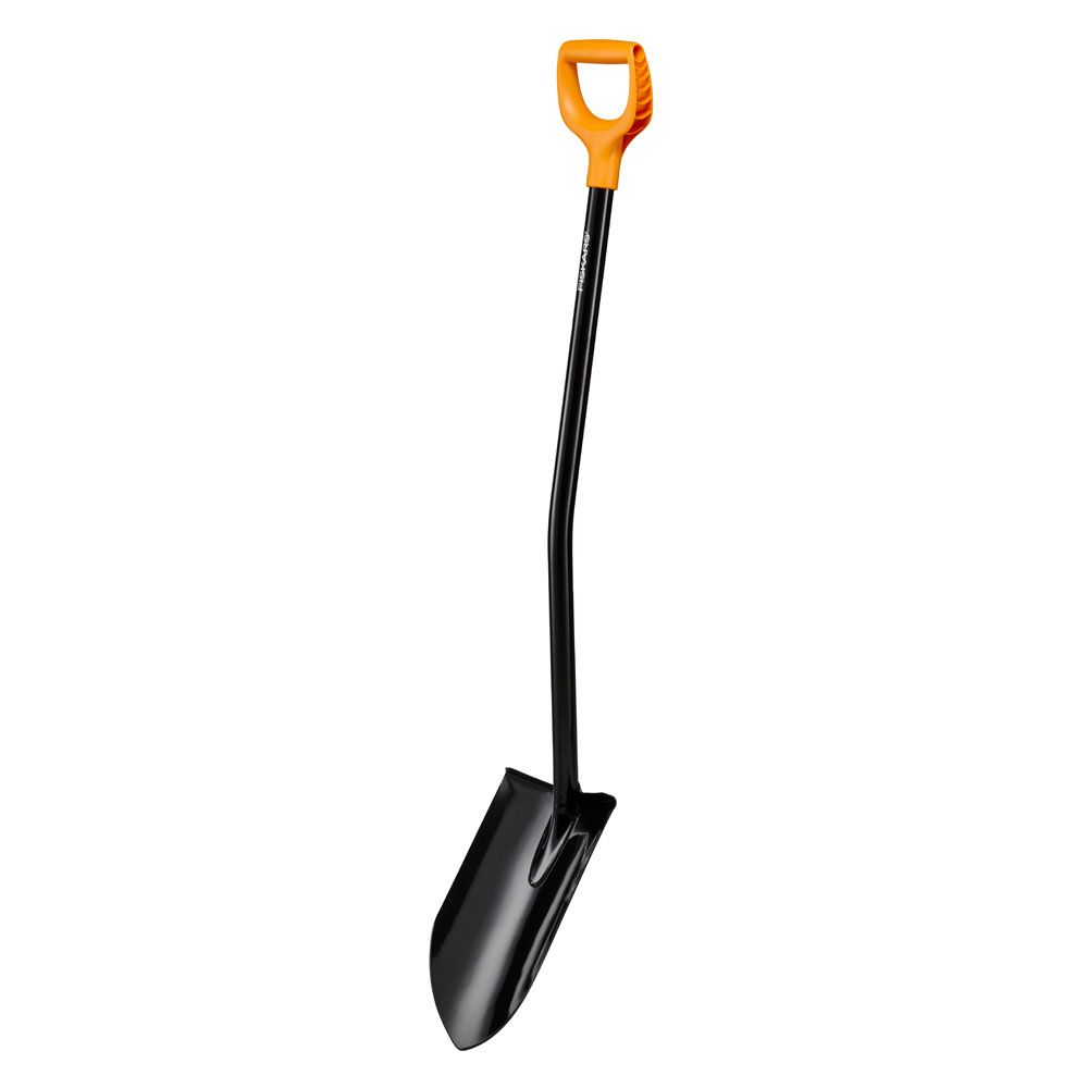 Fiskars Solid+ spetsspade långt skaft