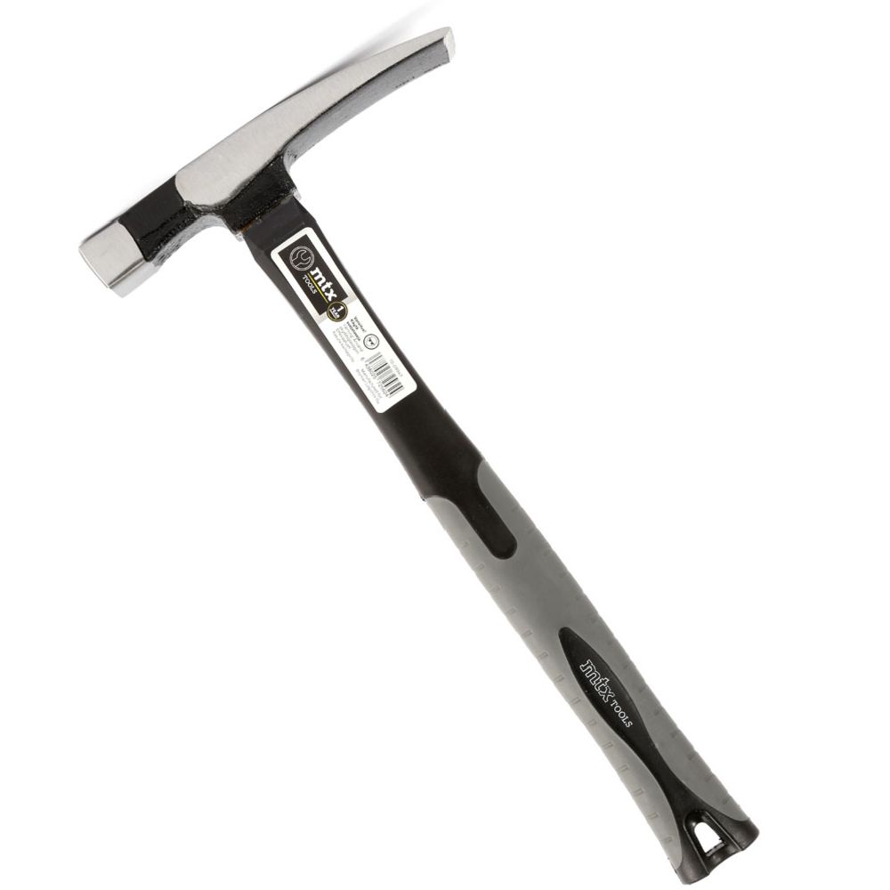 MTX Tools Basic müürsepa haamer klaaskiudvarrega 18 oz
