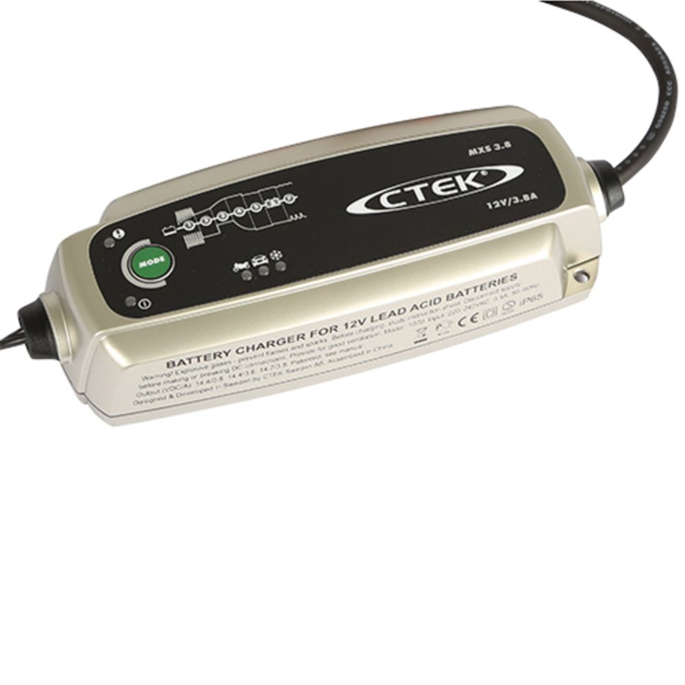 CTEK MXS 3.8 EU-F akulaadija, 12 V / 3,8 A