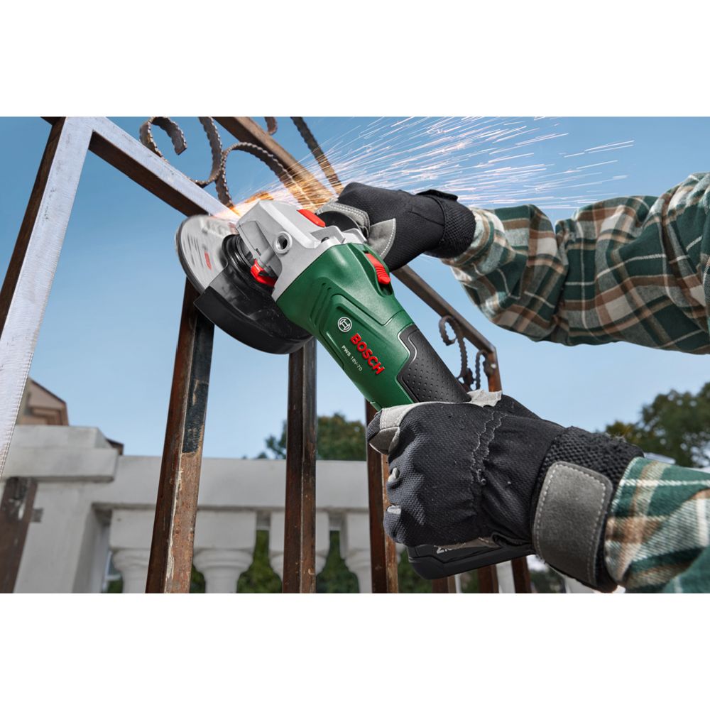 Bosch PWS akkukulmahiomakone 18V 125 mm runko