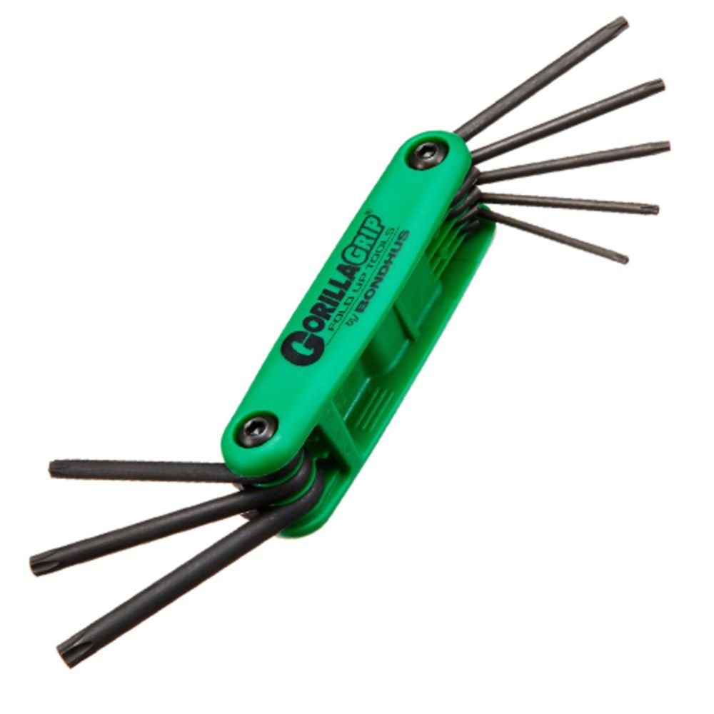 Bondhus 12638 Torx-võtmete komplekt Tamper TR9-TR40