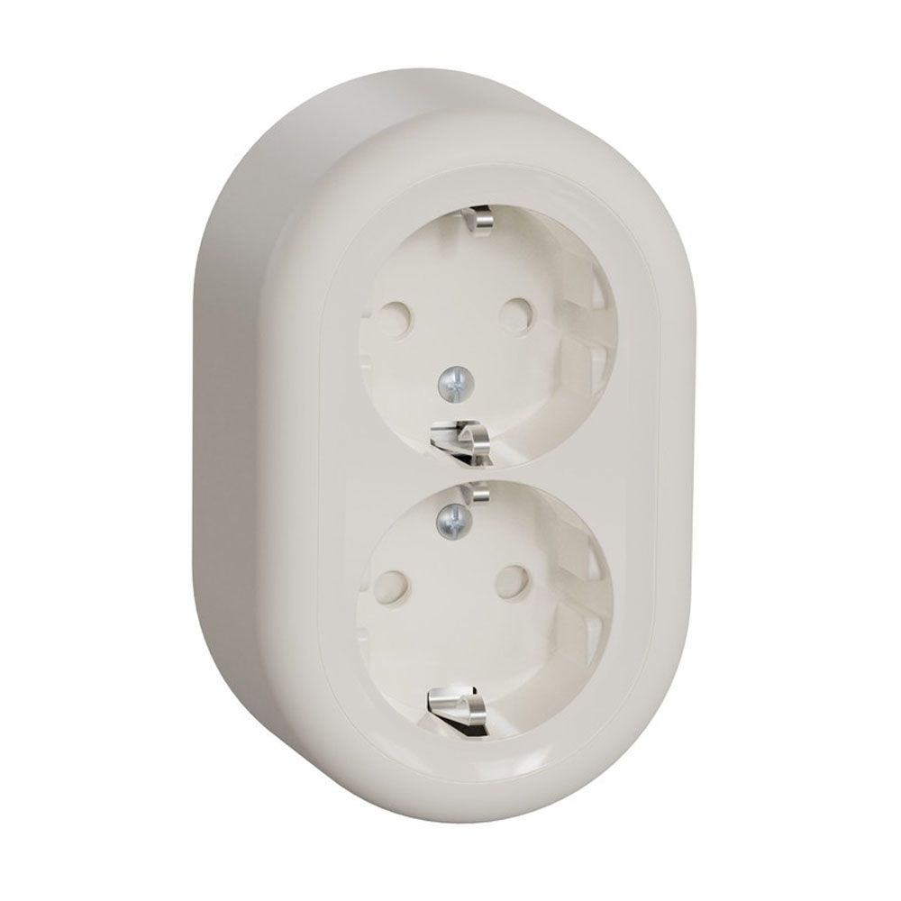 Schneider Electric Renova 2-osaline pistikupesa