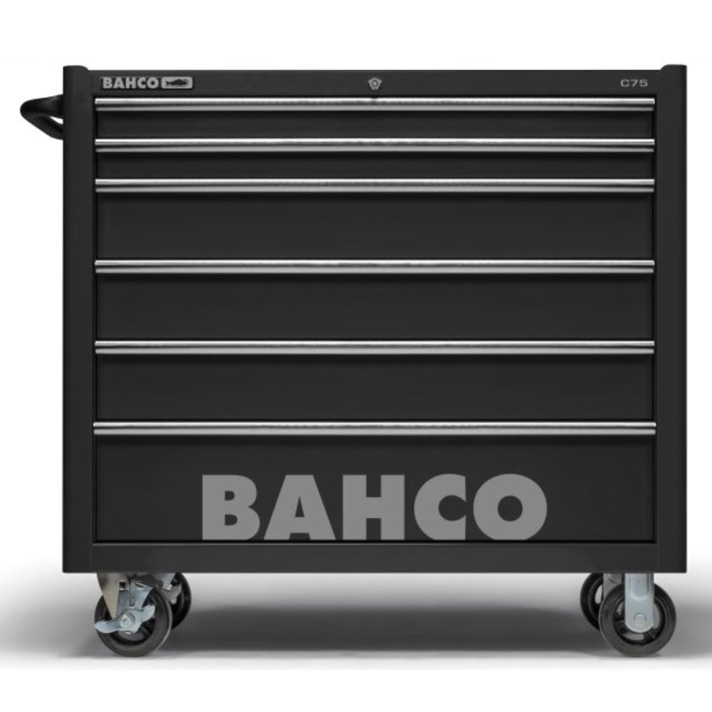 Bahco 1475KXL6BLACK tööriistakäru C75 must 6 sahtlit