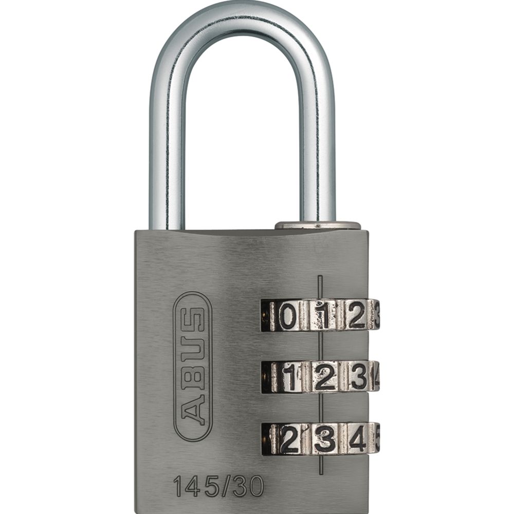 Abus riippulukko 145/30 metalliväri