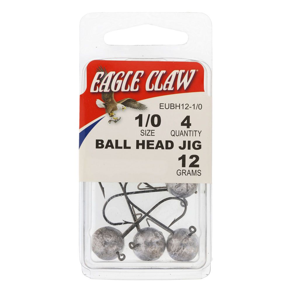 Eagle Claw jiggskalle 4 st