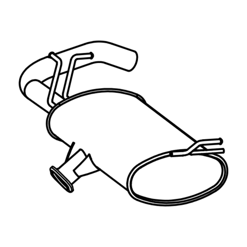 Takaäänenvaimentaja 14-6246