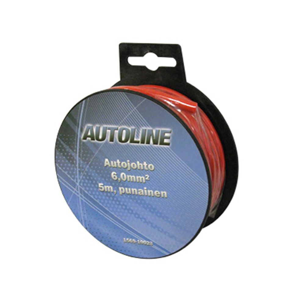 Autojuhtmed 6,0 mm² punane 50 m