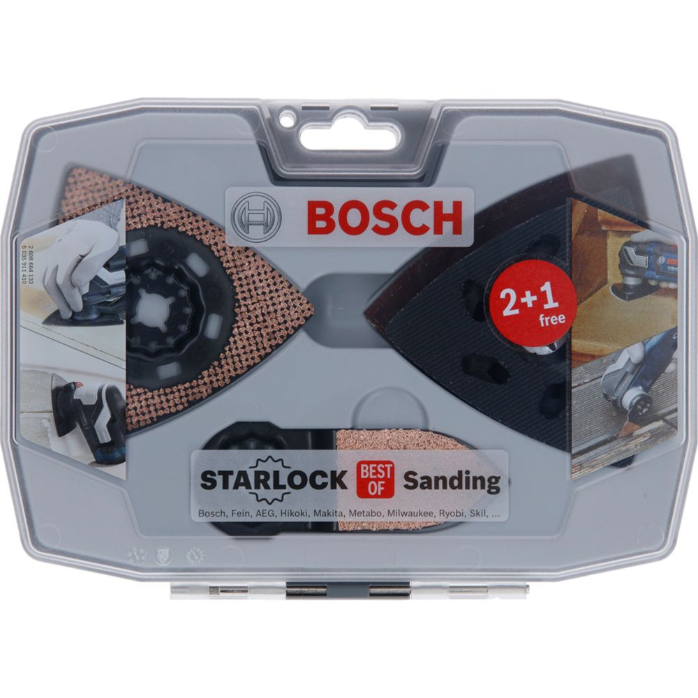 Bosch Starlock lihvimiskomplekt, 6-osaline