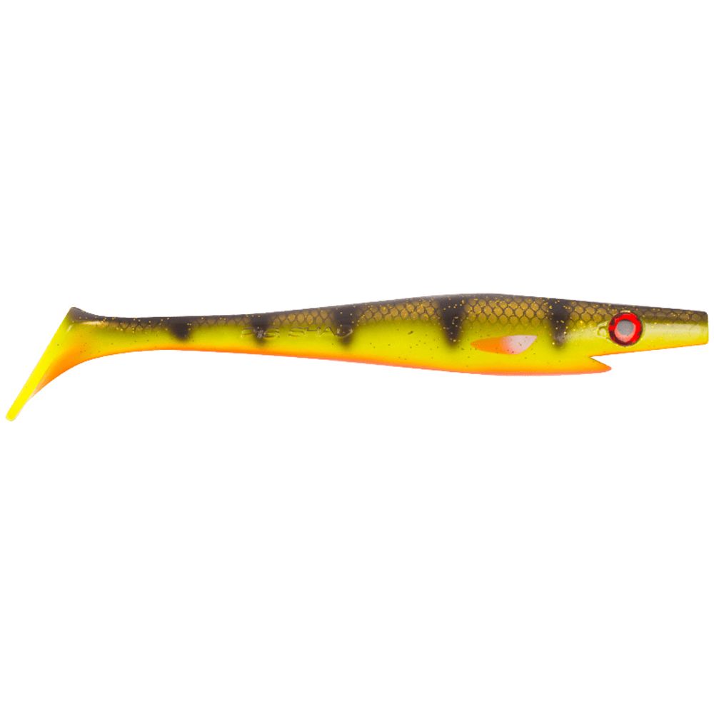 Strike Pro Pig Shad jr 20 cm 50 g haukijigi väri: Red Tiger 141