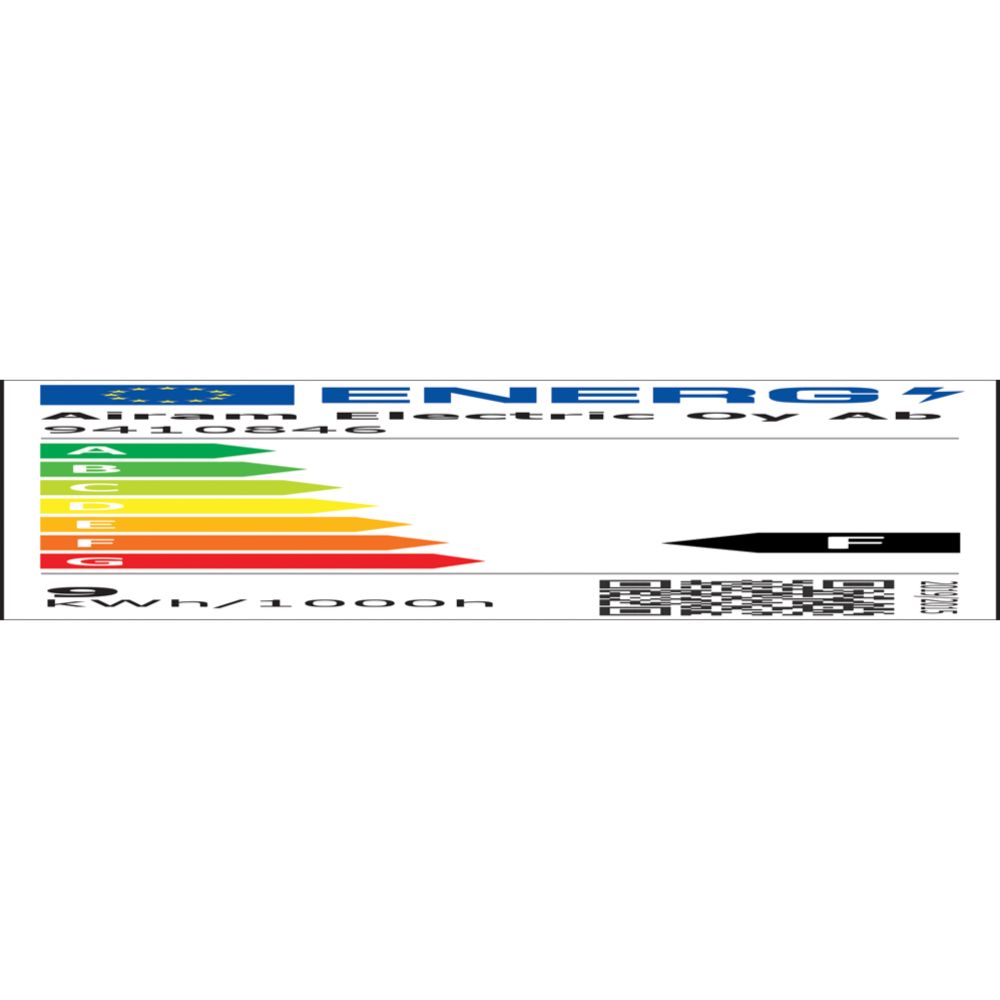 Airam LED pallolamppu E27 8,5 W 3000 K 806 lm 3 kpl