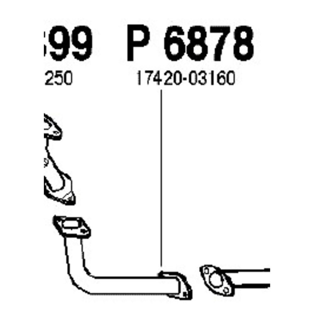Avgasrör 14-6848