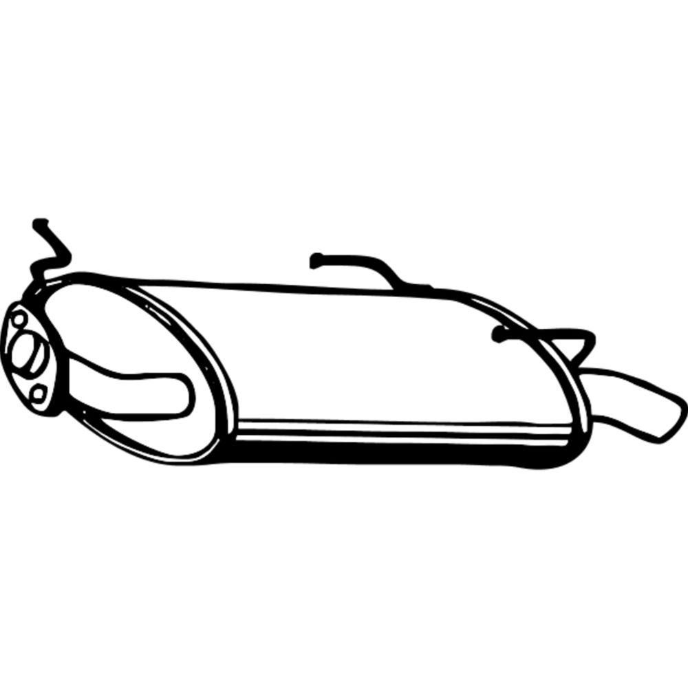 Takaäänenvaimentaja 14-4241