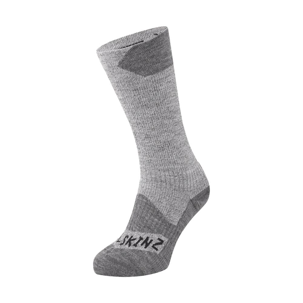 Sealskinz Raynham vedenpitävät sukat vaalean harmaa