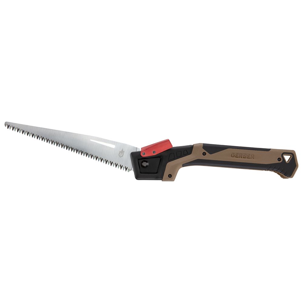 Gerber Bushcraft taittosaha retkeilyyn kotelolla