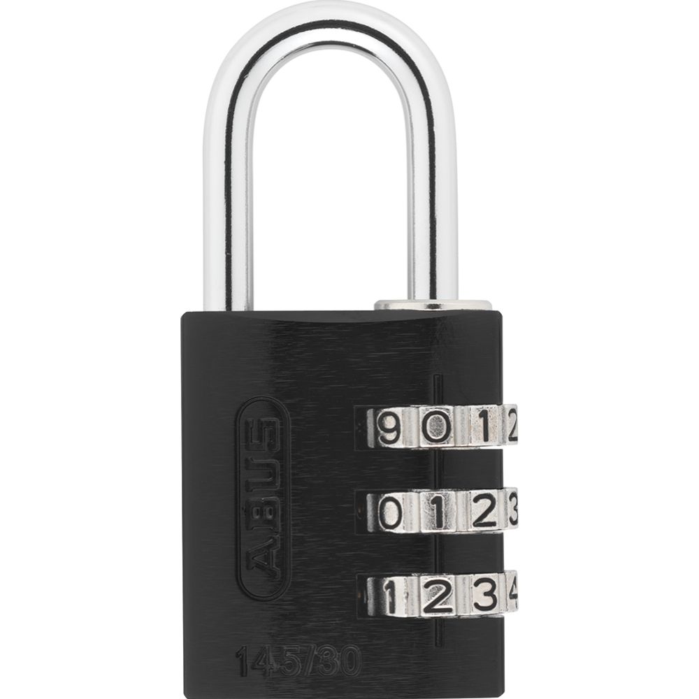 Abus riippulukko numerolukolla 145/30 värilajitelma