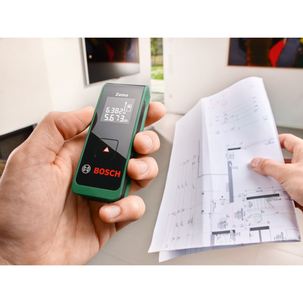 Bosch Zamo 3 Basic laserkaugusmõõtja, 0,15—20 m