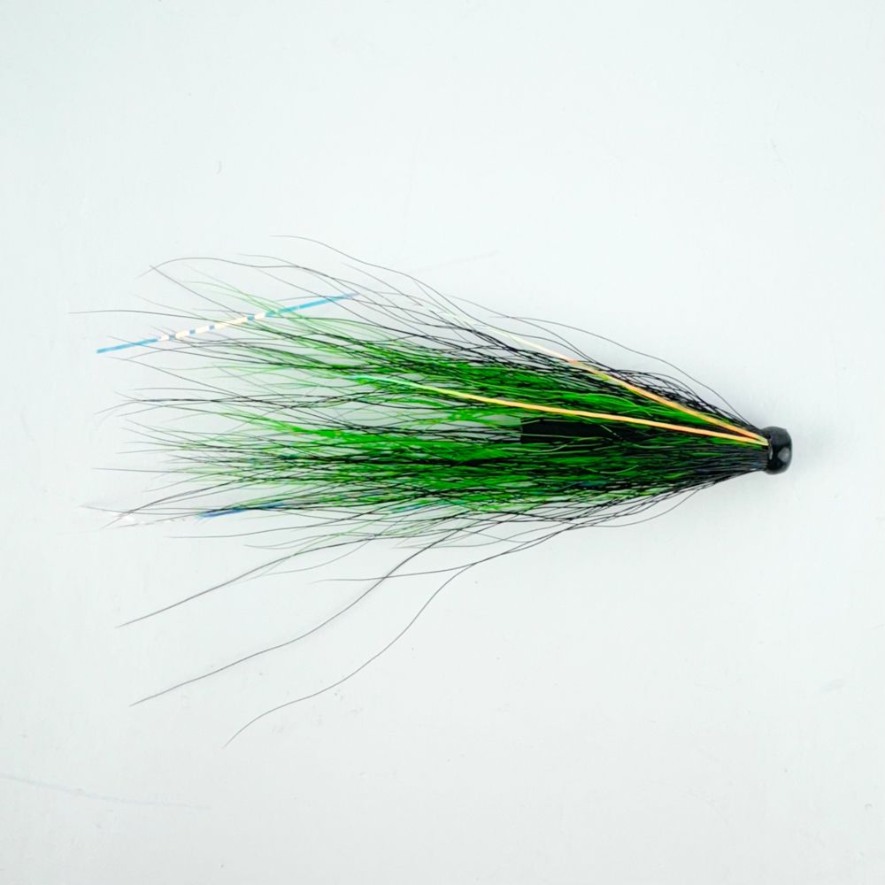 Eumer Classic Bucktail tubfluga grön/svart 2 st.