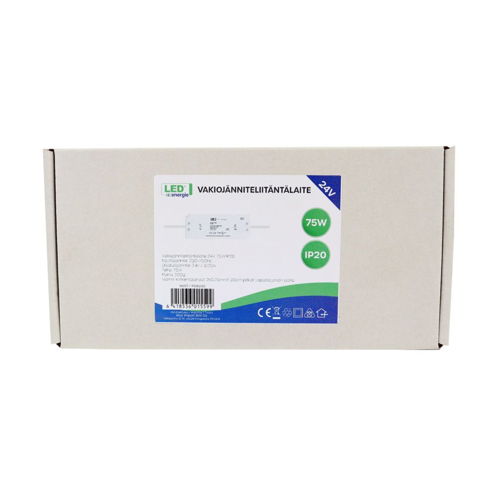 Led Energie drivdon 24 V 75 W IP20