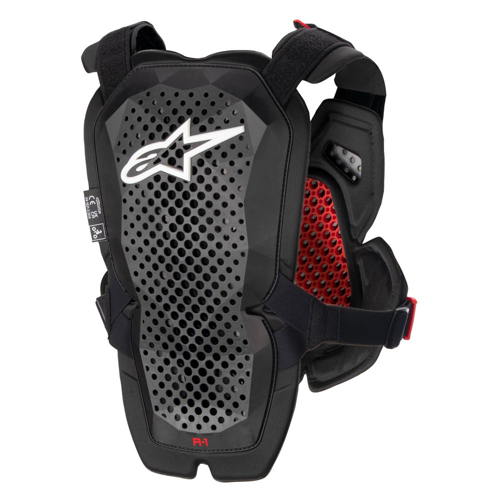 Alpinestars A-1 Pro rintasuoja musta/punainen M/L