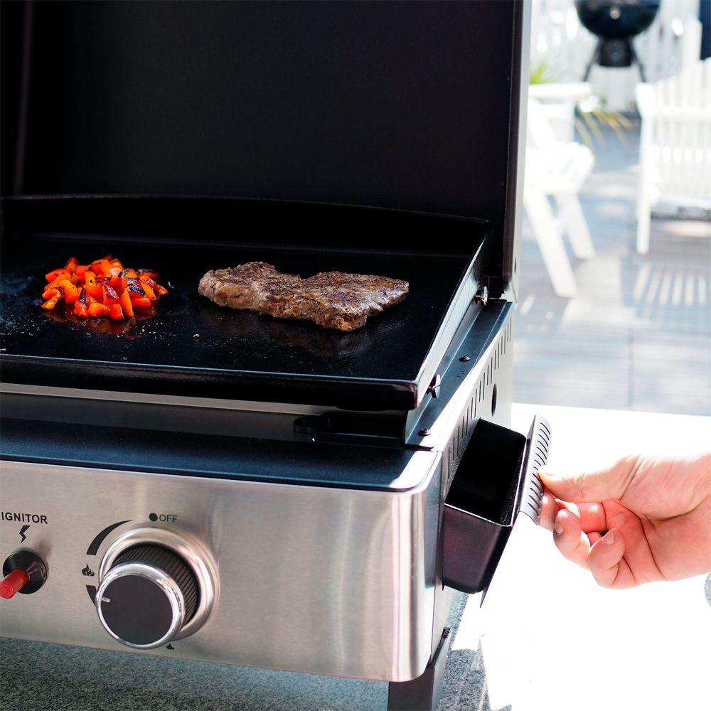 Easy Cooking stekhällsgrill med 2 brännare