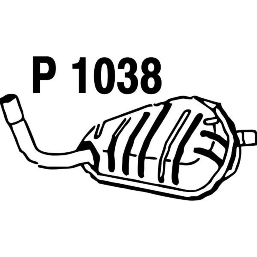 Takaäänenvaimentaja 14-1038