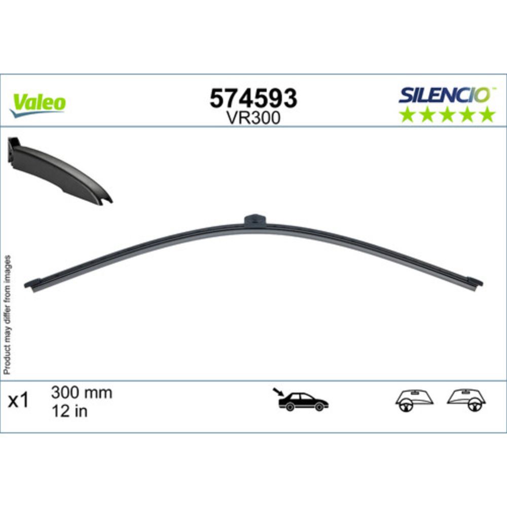 Valeo Silencio VR300 kojamees 28,5 cm