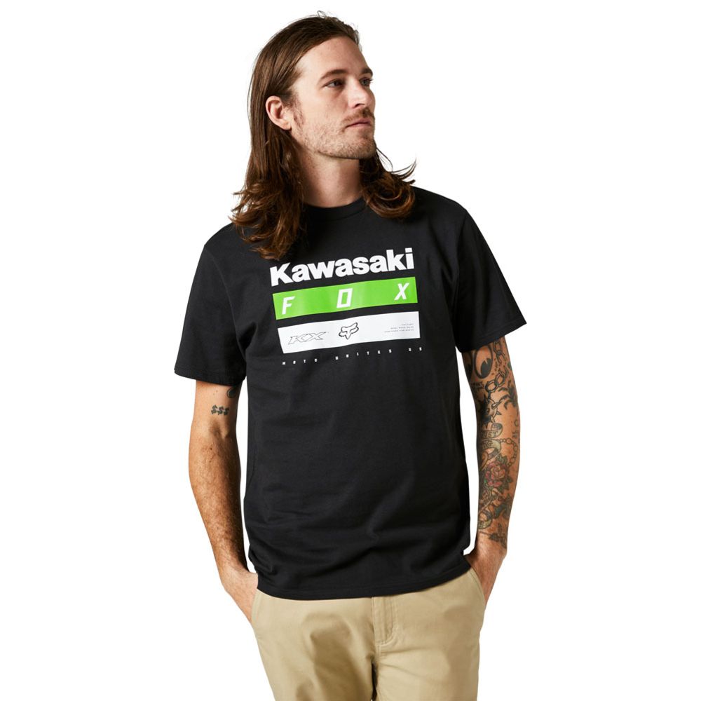 Fox Kawi Stripes t-shirt svart