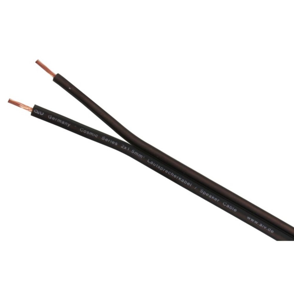 Four Connect Stage2 OFC-kõlarikaabel, 2 x 1,5 mm², 1 m