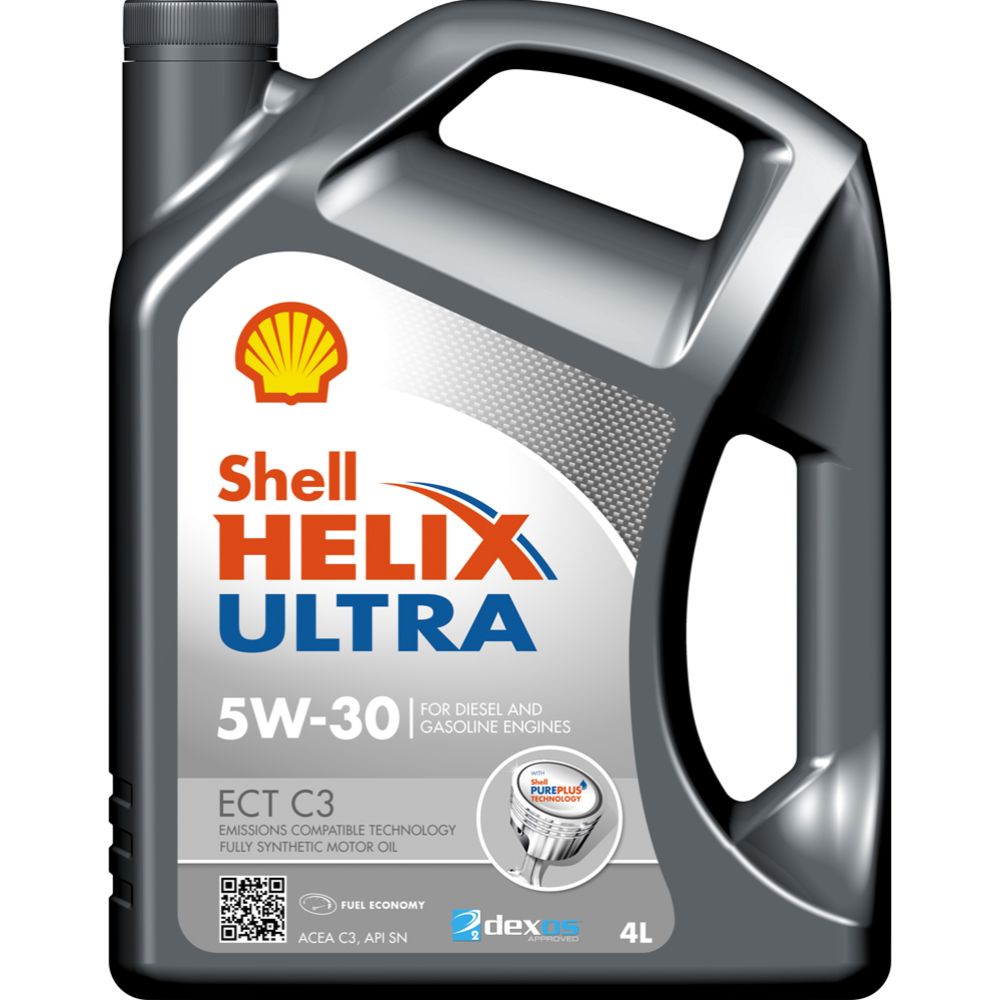 Shell Helix Ultra ECT C3 5W-30 4 l moottoriöljy