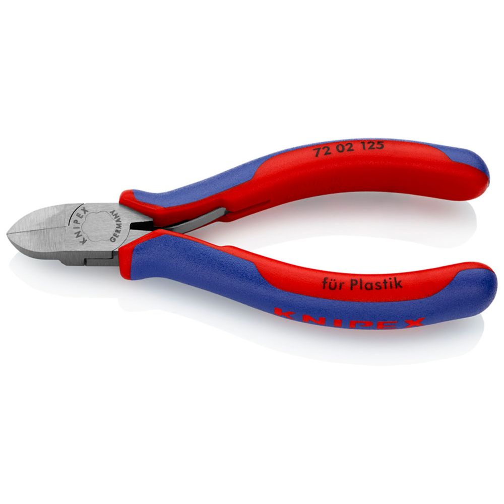 Knipex® 72 02 125 sidavbitare för mjuka material 125 mm