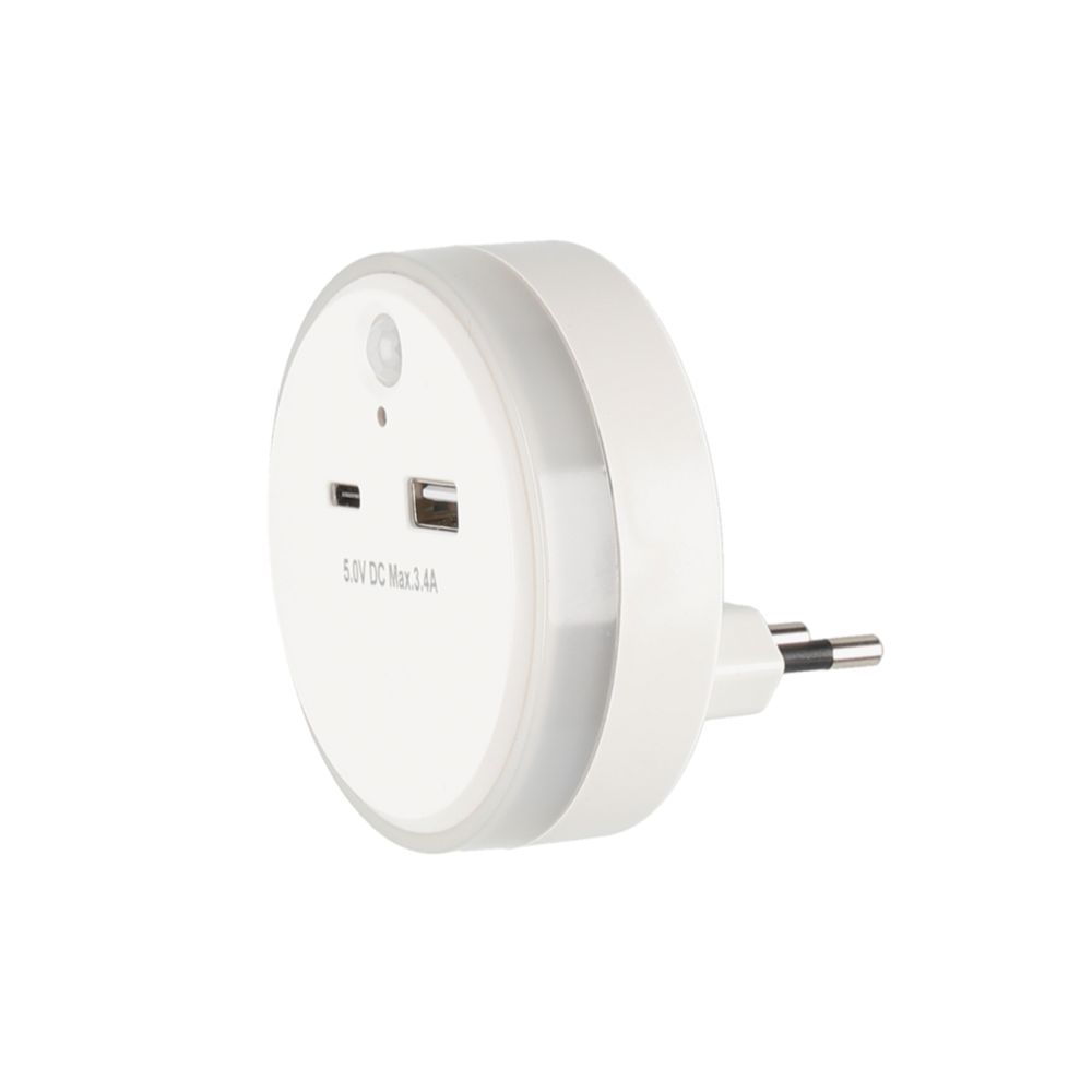 Tarmo USB-laadija ja liikumisanduriga öövalgusti