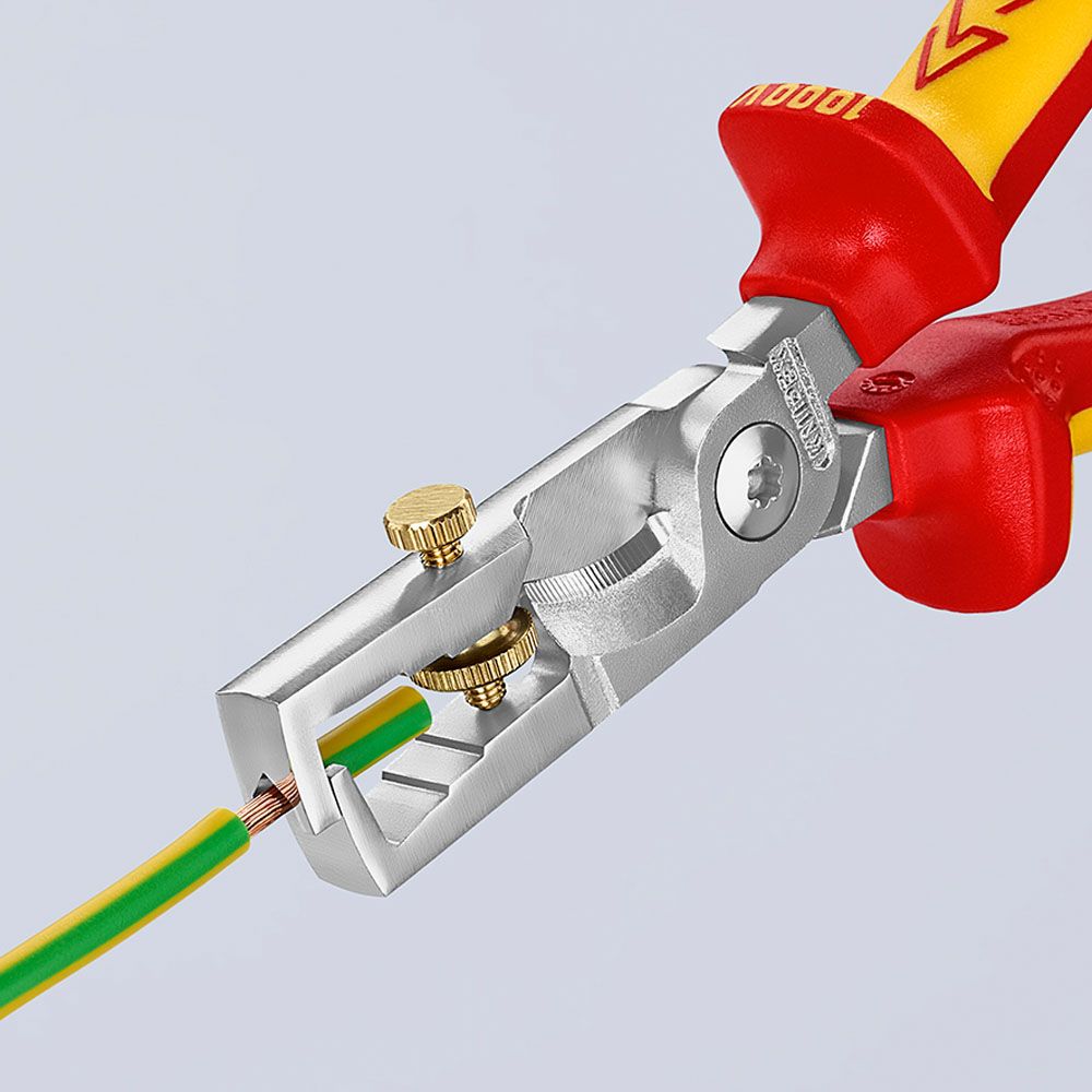 Knipex® 13 66 180 T StriX® VDE avisoleringstång med kabelsax 180 mm, fallskyddad