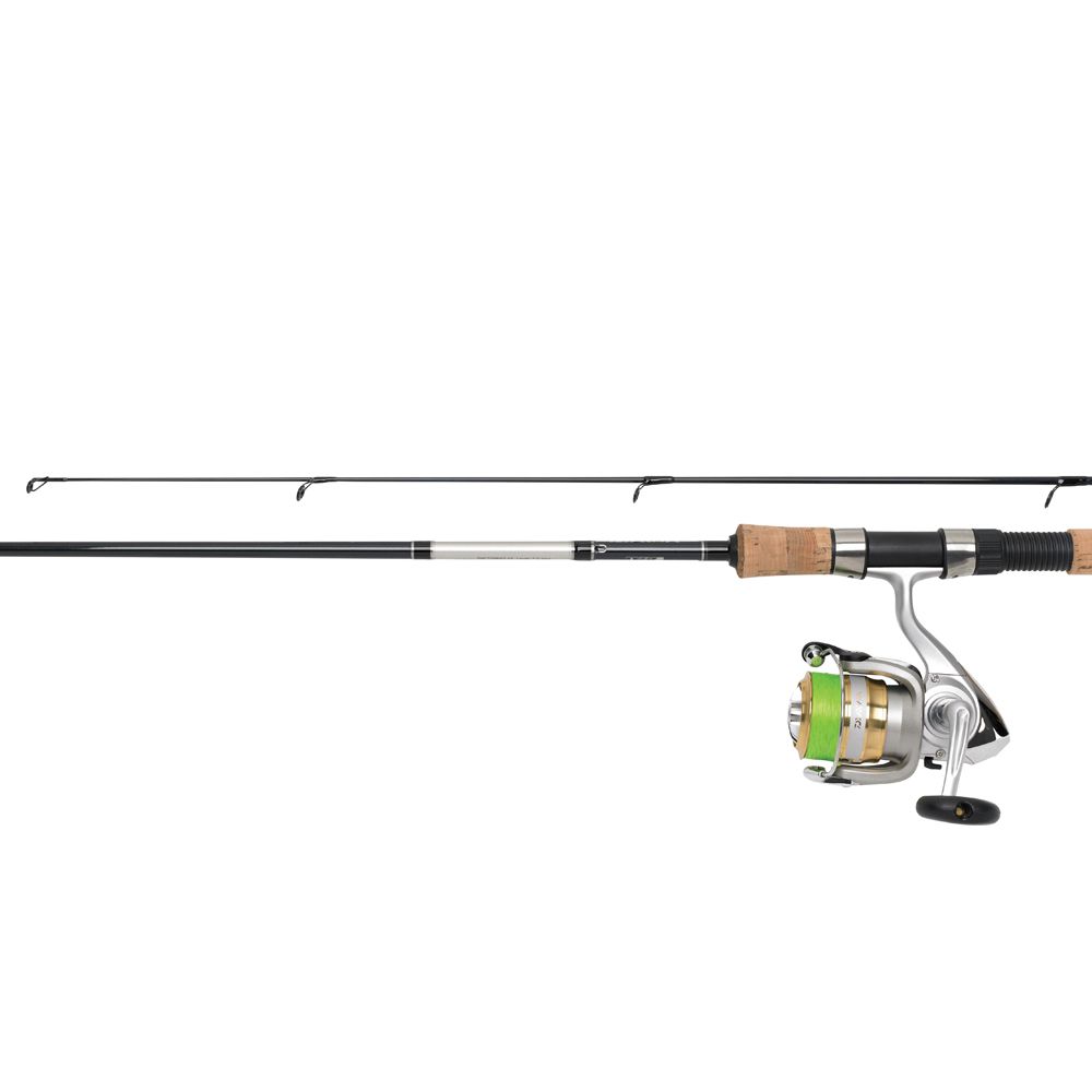 Daiwa Sweepfire 2500 avokelasetti 213 cm 7-28 g Daiwa J-Braid 0,20 mm kuitusiimalla