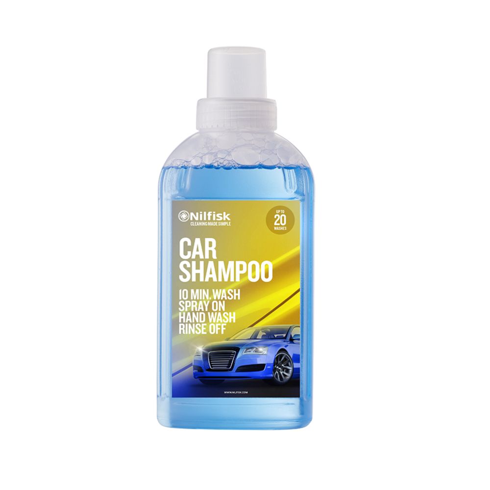 Nilfisk Car Shampoo -tvättmedelkoncentrat till trycktvätt 500 ml/20 tvättar