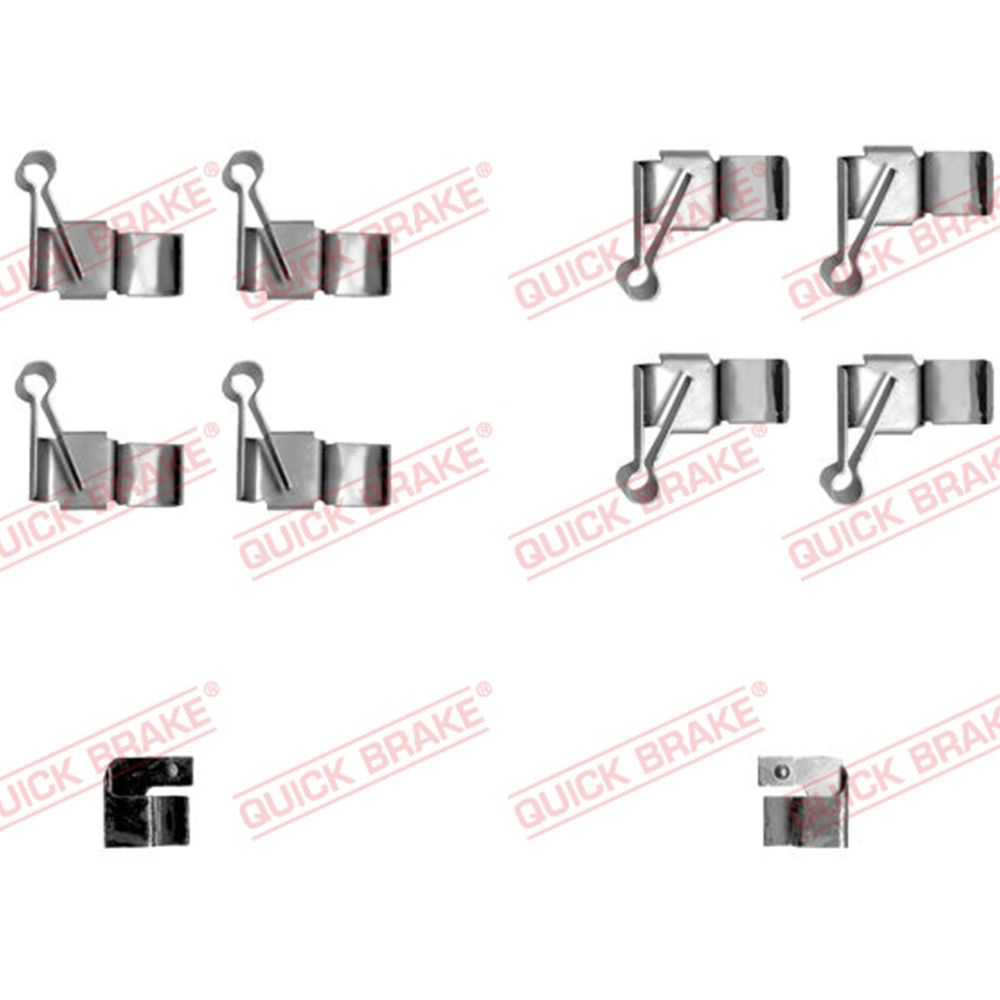 Jarrupalojen asennussarja 23-1238