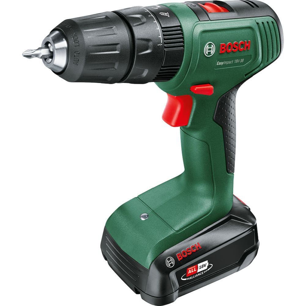 Bosch EasyImpact slagborrmaskin 18V-38 2,0 Ah