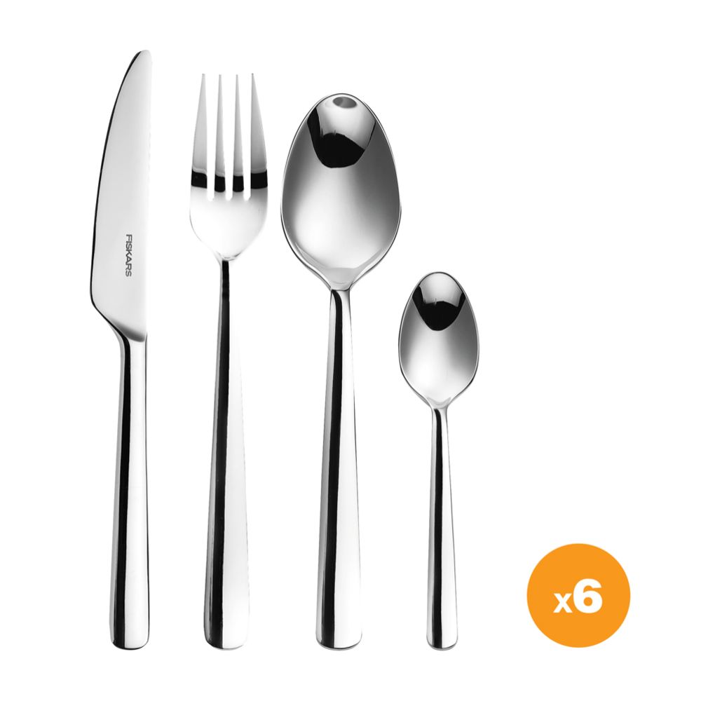 Fiskars Functional Form 24-osaline söögiriistade komplekt