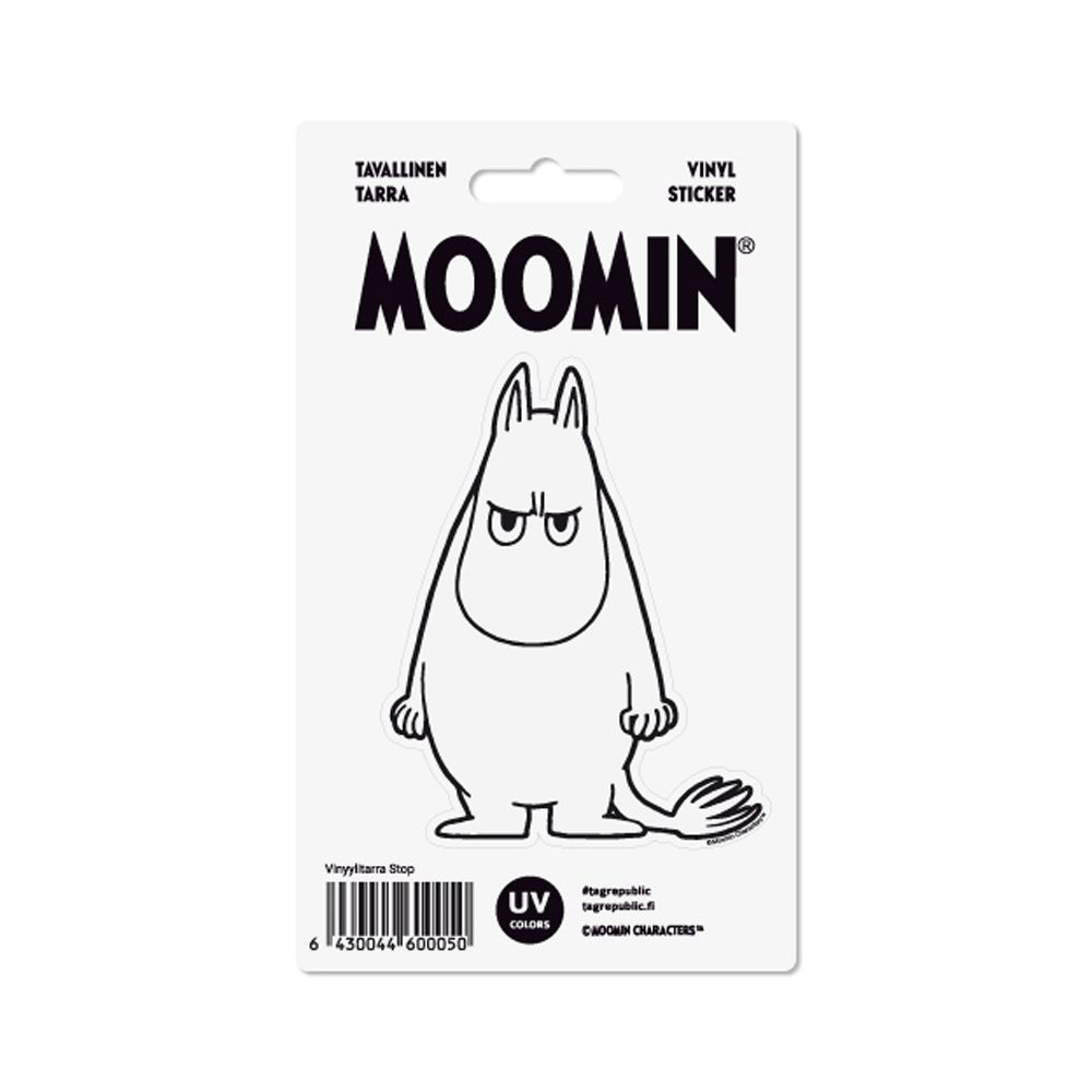 Moomin Stop (Muumipeikko) tarra-arkki