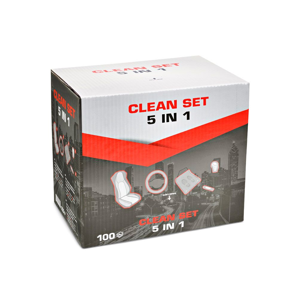 Interiörskyddset engångs 5 delar 100 set