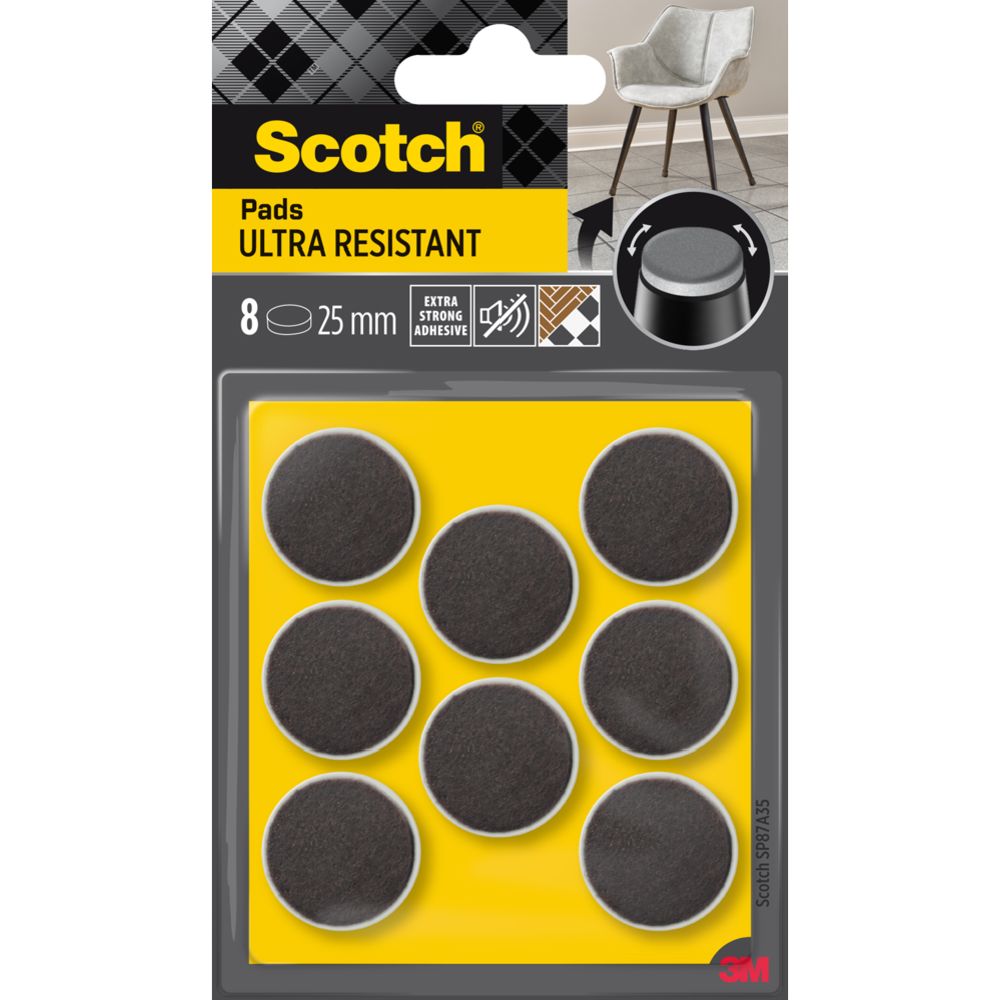Scotch Ultra Resistant huopatassut 25 mm 8 kpl