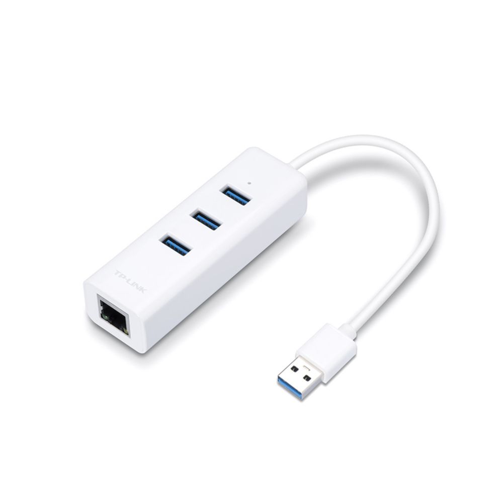 TP-LINK UE330 USB-hub ja võrguadapter