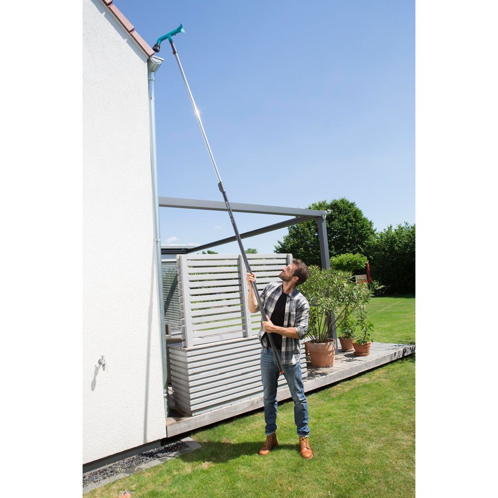 Gardena Combisystem teleskoopvarrega vihmaveerennide puhastaja, 210—390 cm