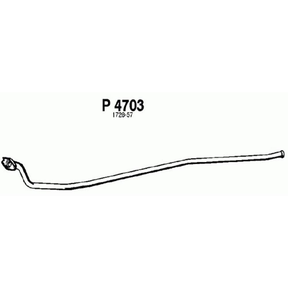 Avgasrör 14-4703