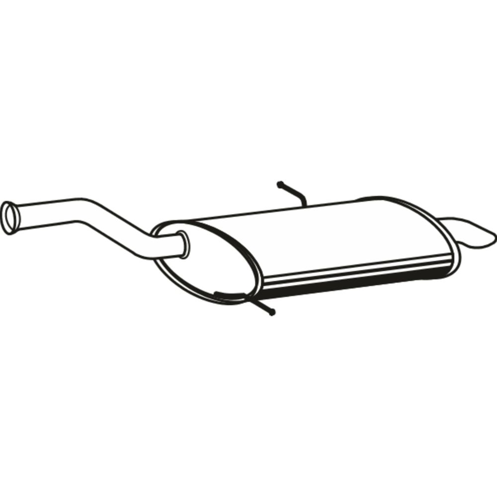 Takaäänenvaimentaja 14-01703