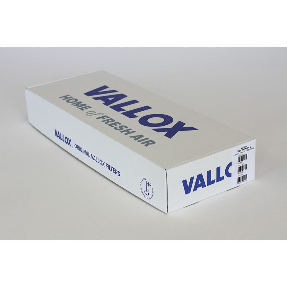 Vallox ilmanvaihtokoneen suodatin Ilmava 100, 120 (1983-1990)
