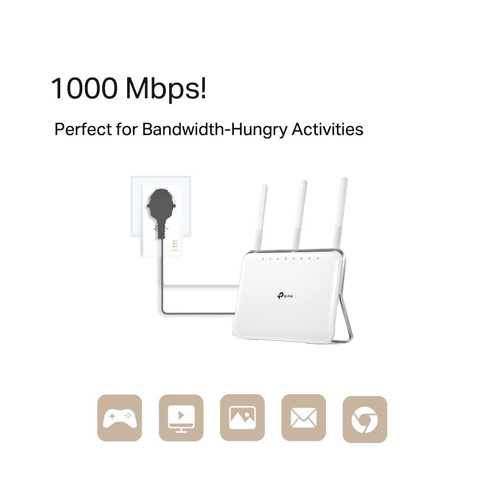 TP-LINK TL-PA7017P KIT Powerline adapterset