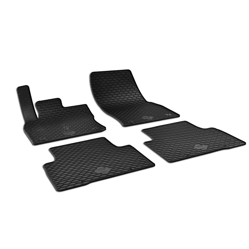 Kummimattide komplekt, VW Tiguan (2016—), VW Touran (2015—), must