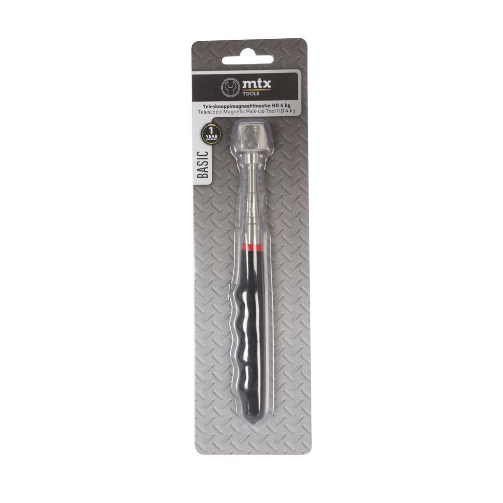 MTX Tools Basic magnetplockare med teleskopskaft HD 4 kg